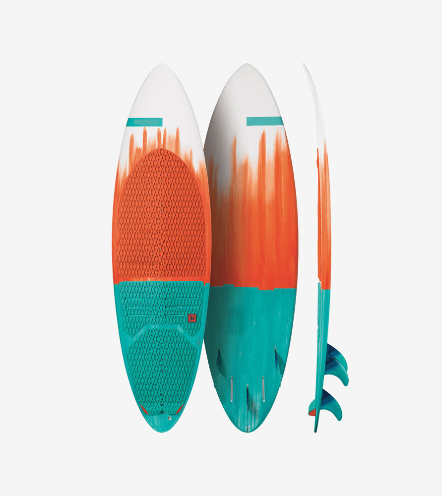 Inflatable surfboard Variable